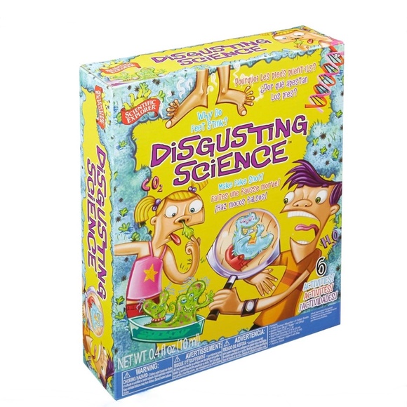EDUCATIONAL SCIENCE KIT "DISGUSTING SCIENCE" - NEW - Picture 4 of 4